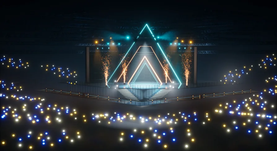 Gorgeous Concert Stage