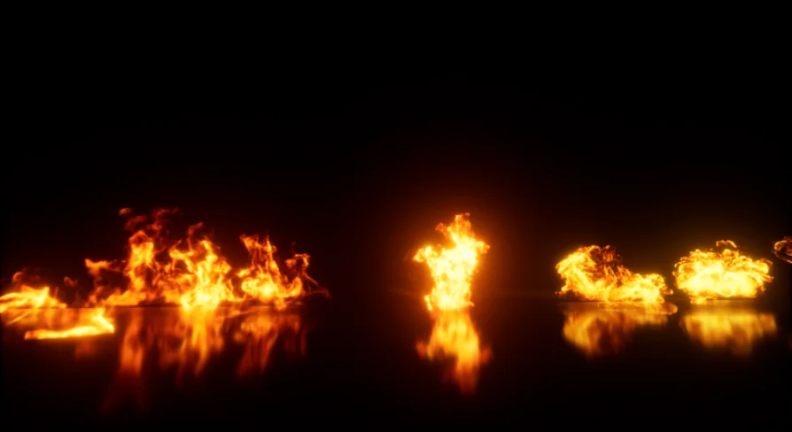 Real Fire Pack 2d Effect Pack