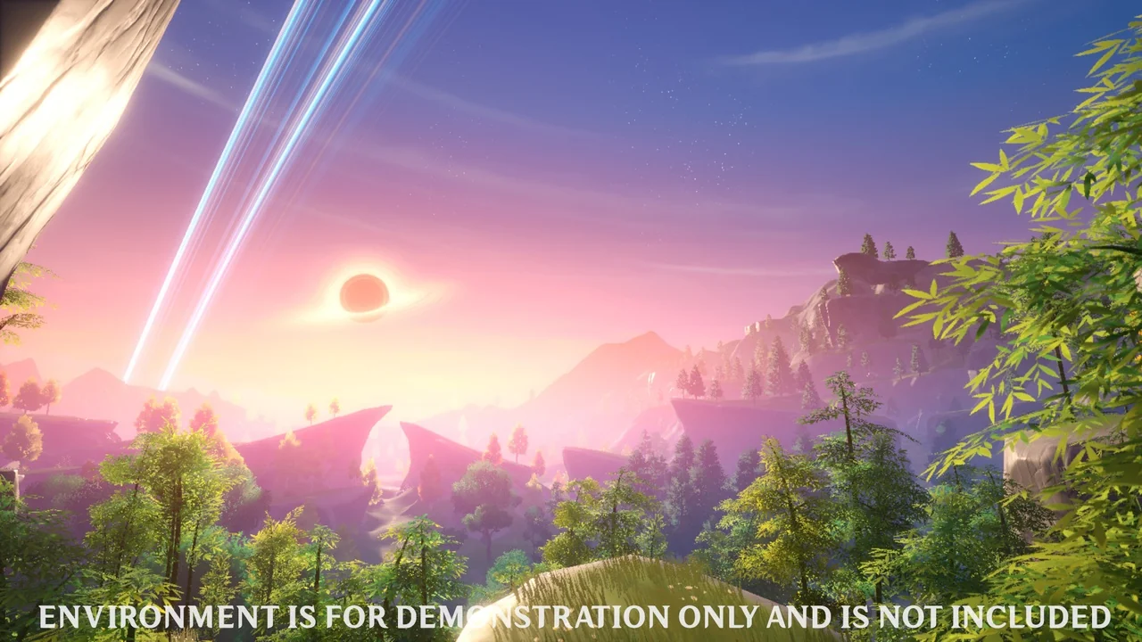 Stylized Dynamic Sky & Weather System asset