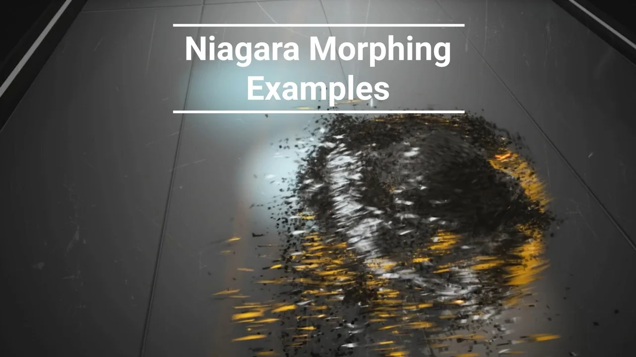 Niagara Morphing Examples asset