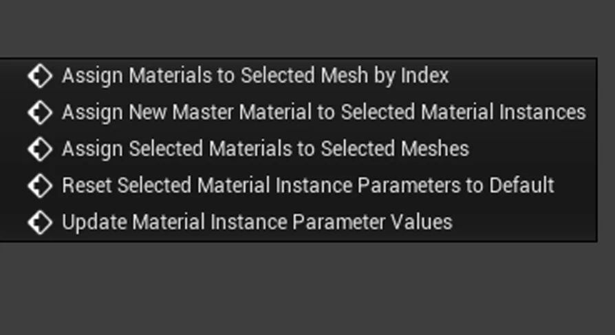 Blutility Plus - Material and Instance Options