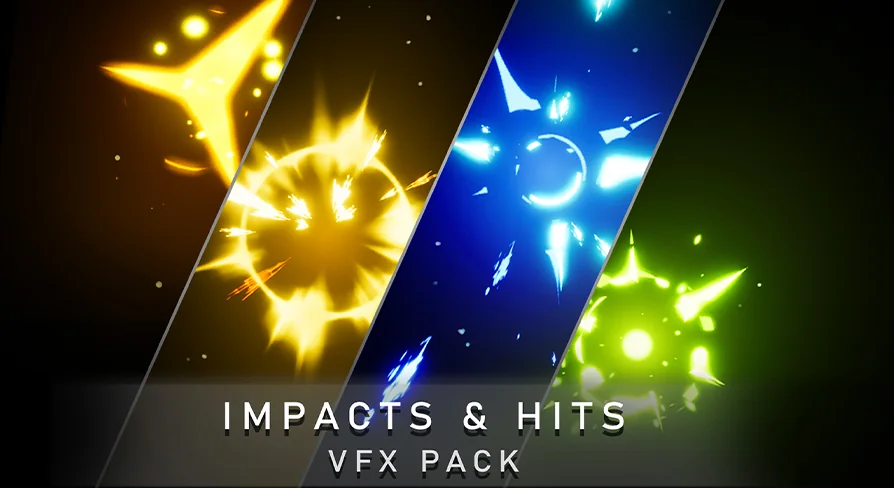 150 Impacts and Hits VFX Pack