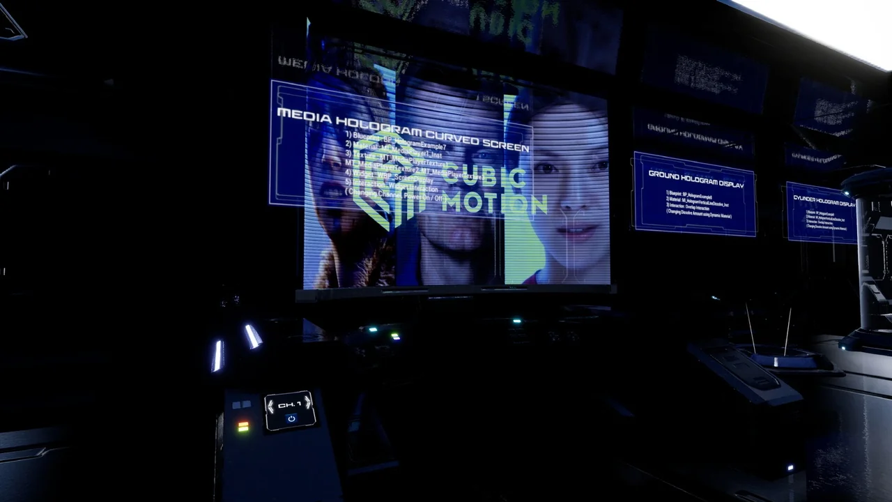 HOLOGRAM DISPLAY Pack asset