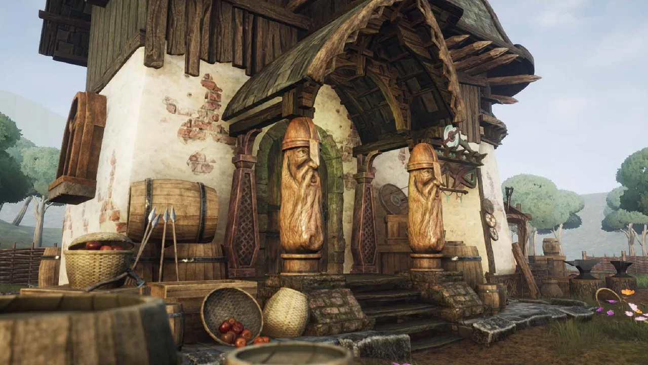 Stylized Viking Hut ( Stylized Stylized Stylized Viking Viking Hut Hut Forest ) asset