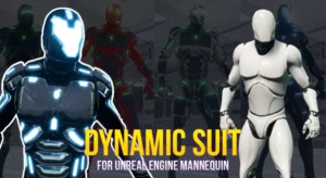 UE4 Mannequin Dynamic Suit Pack (PBR)