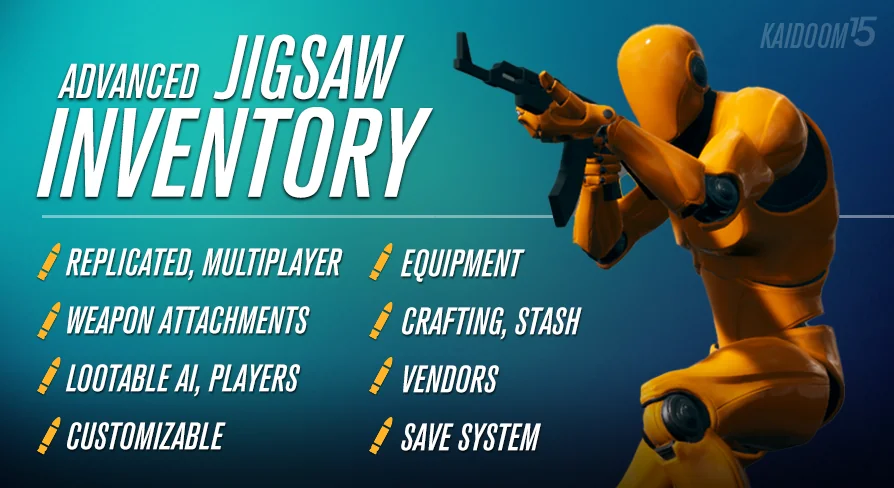 Advanced Jigsaw Inventory system