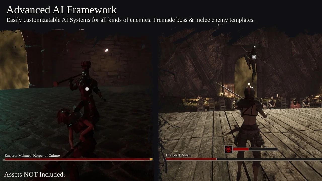 Soulslike Framework – Complete Soulslike Kit asset