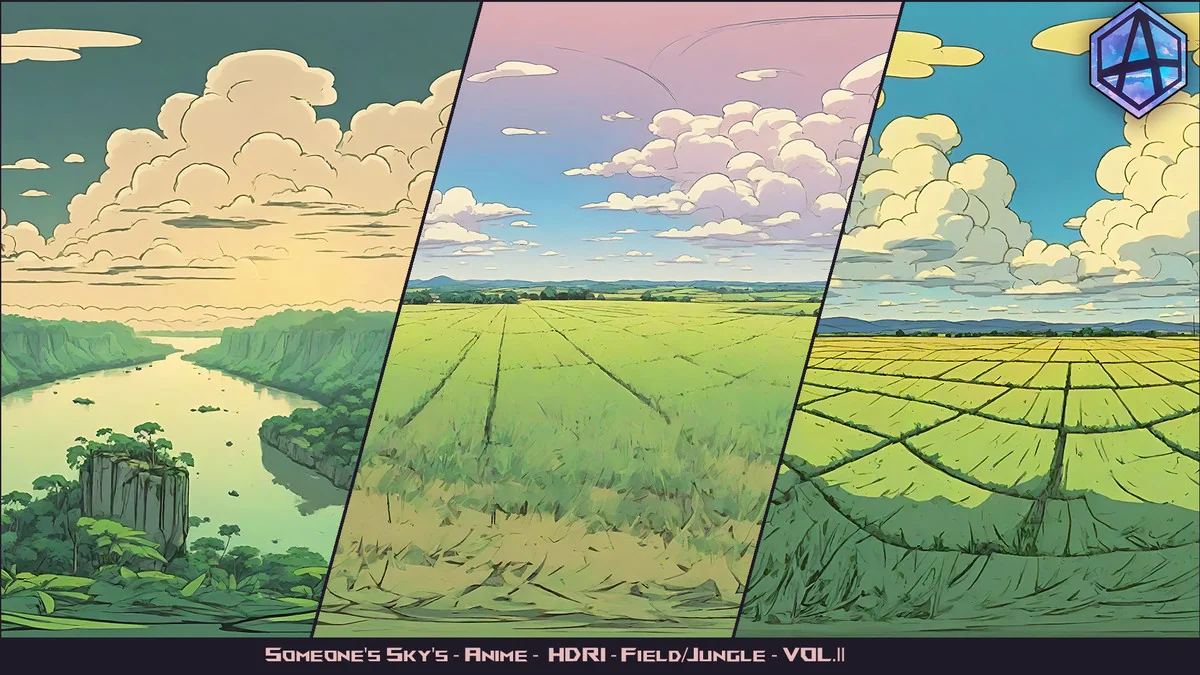 80 HDRI Someone’s Sky’s – Anime – Bundle asset