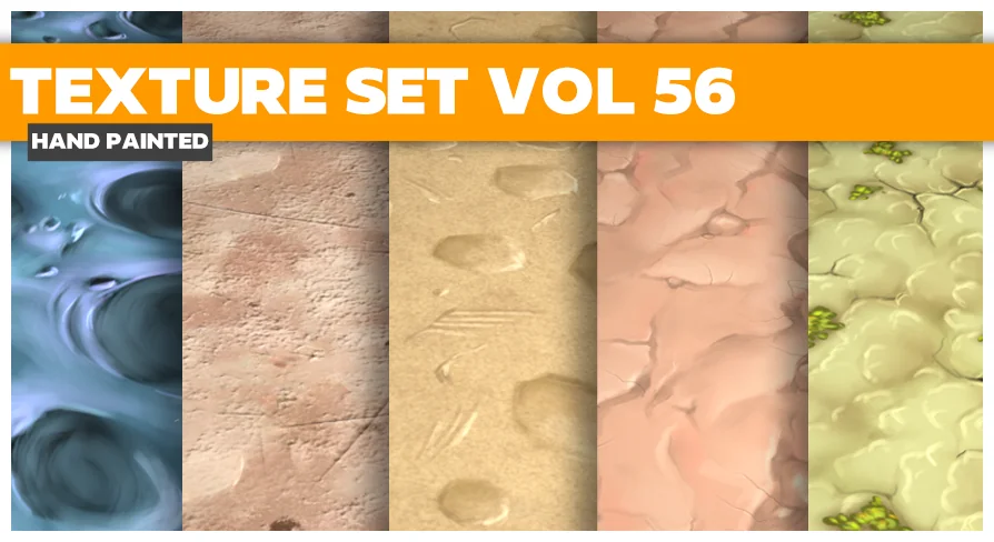 Terrain Vol.56 - Hand Painted Textures
