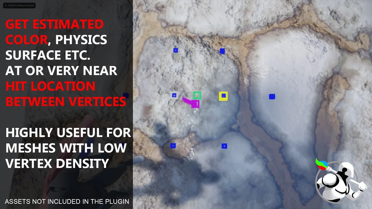 Runtime Vertex Paint & Detection Plugin asset