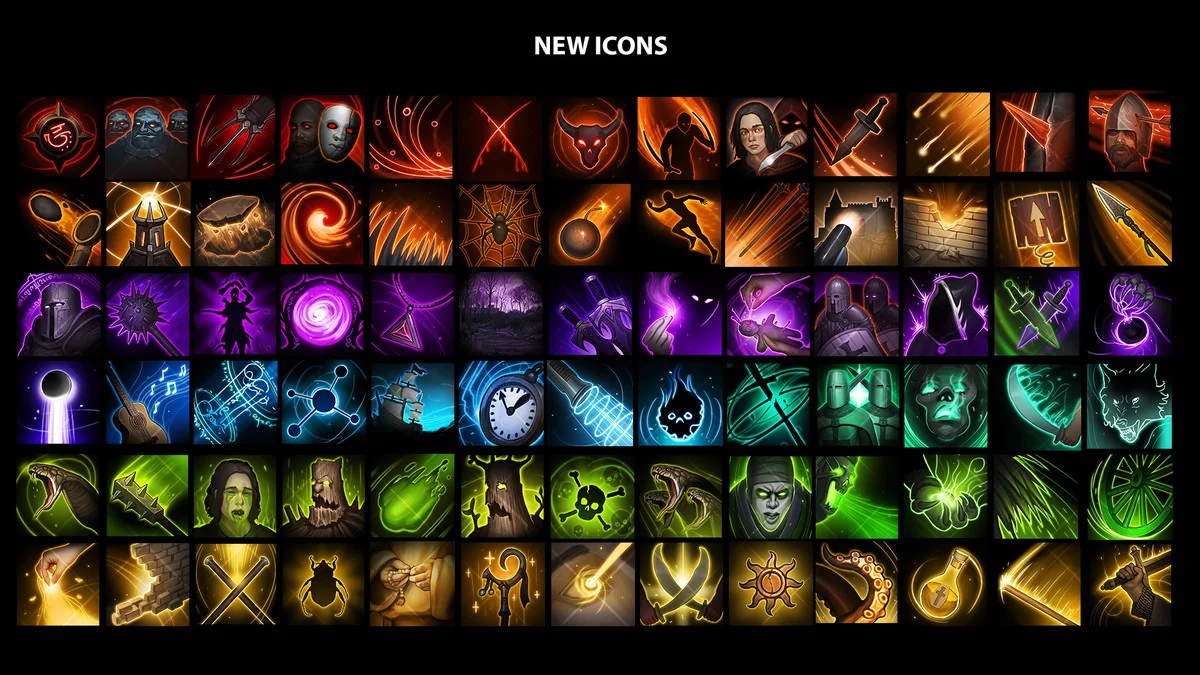 5000 Fantasy Icons asset
