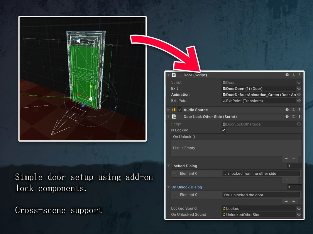 Retro Horror Template asset