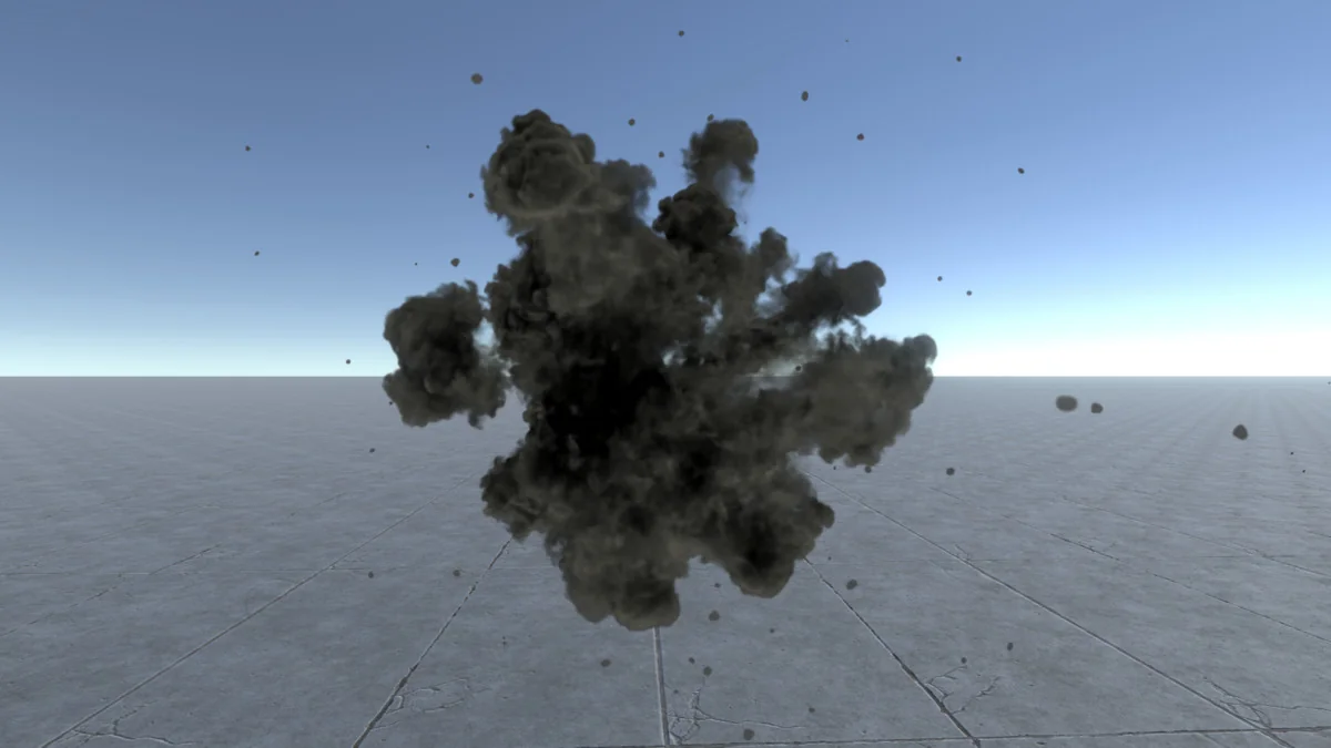 HQ Realistic explosions asset
