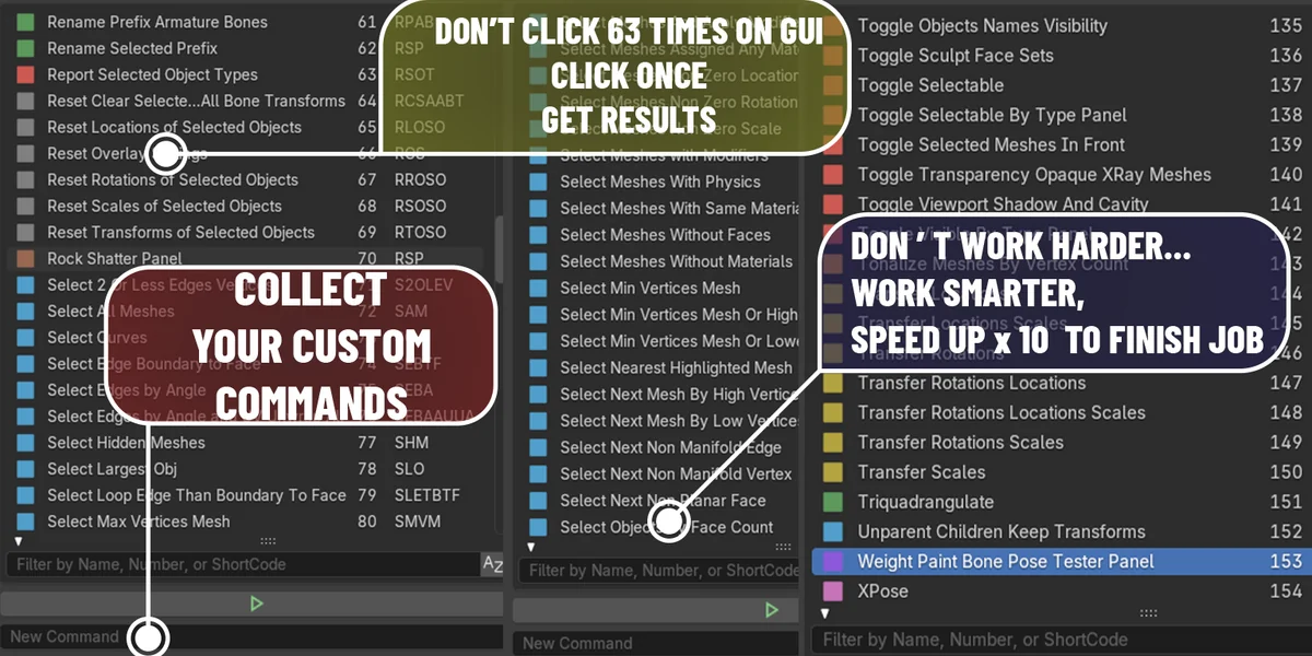 Command Box Addon For Blender asset