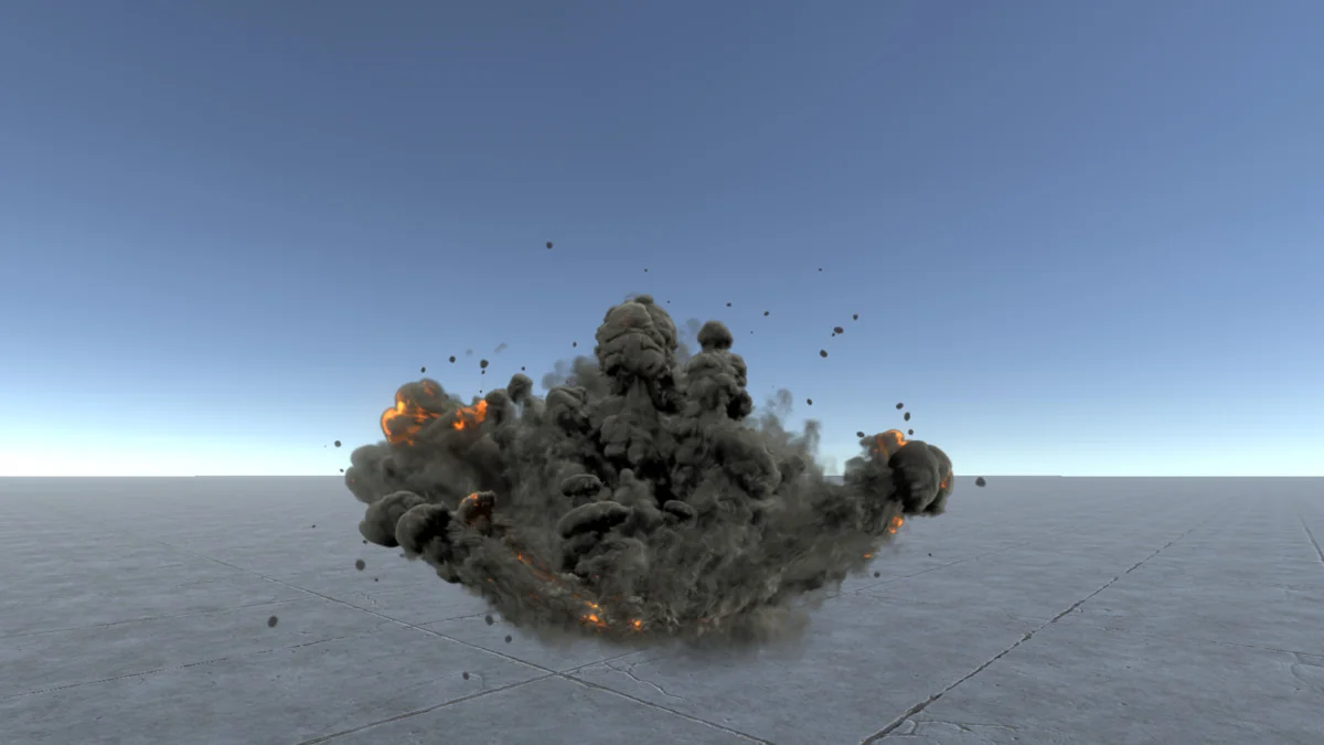 HQ Realistic explosions asset