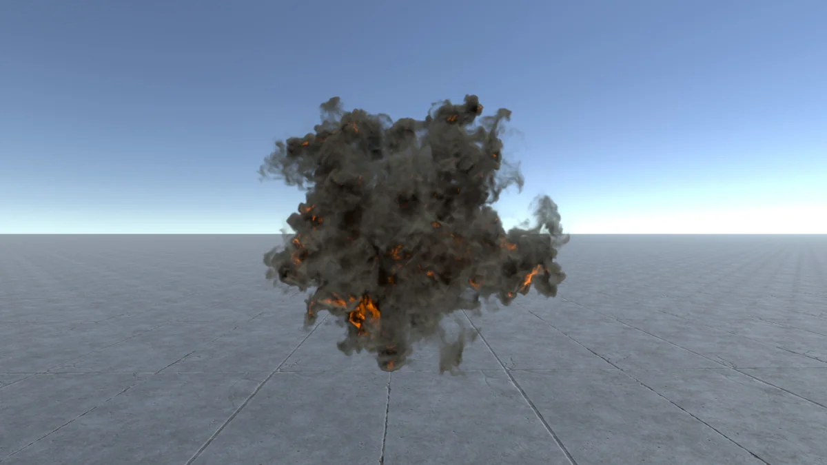 HQ Realistic explosions asset