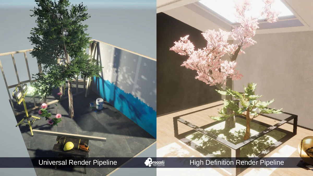 Broccoli Tree Creator asset