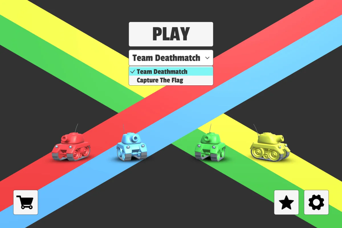 Tanks Multiplayer (Netcode, Photon) asset
