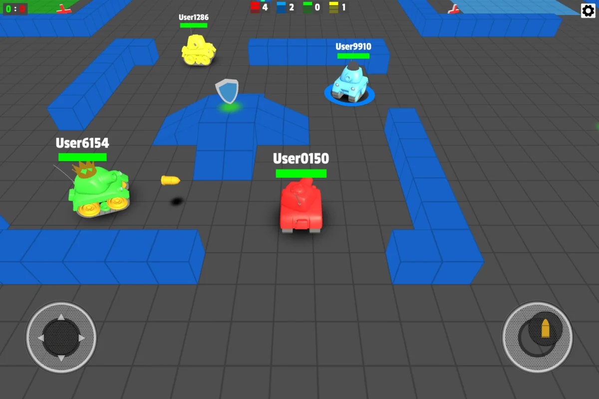 Tanks Multiplayer (Netcode, Photon) asset