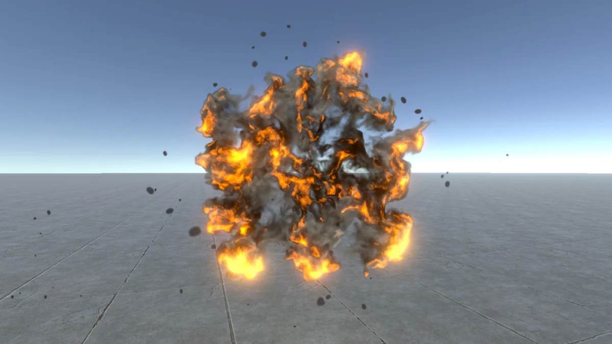 HQ Realistic explosions asset