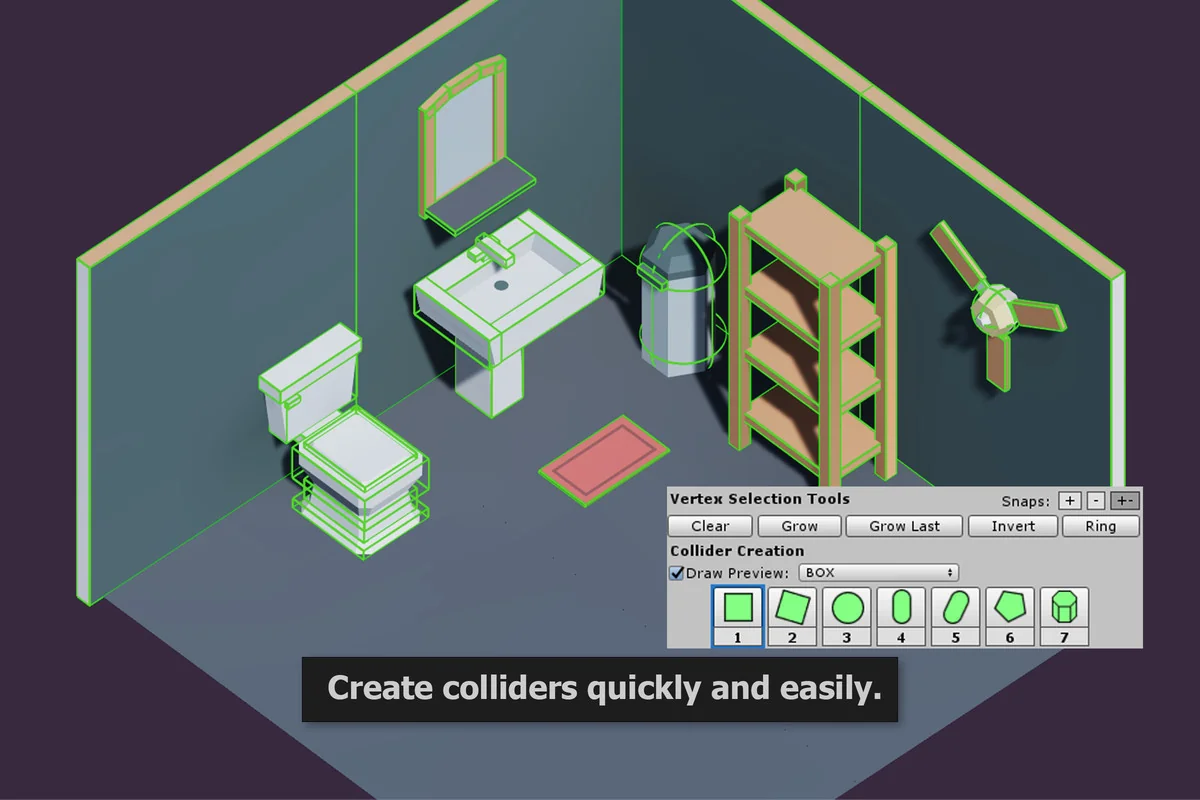 Easy Collider Editor asset