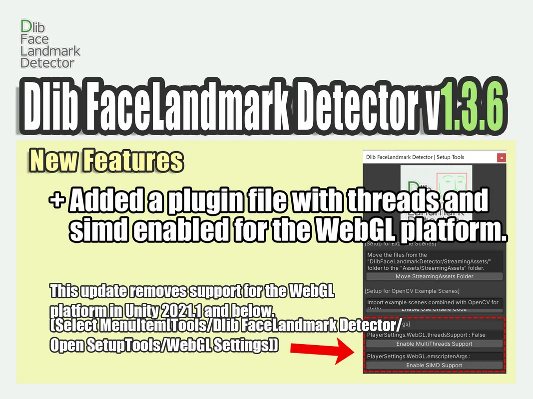 Dlib FaceLandmark Detector asset