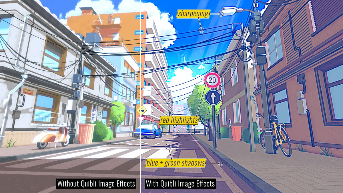 Quibli: Anime Shaders and Tools asset