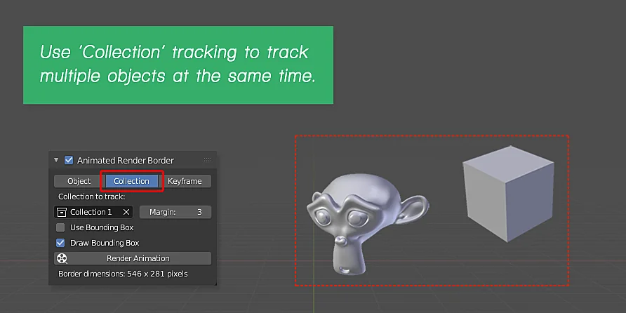 Animated Render Border asset