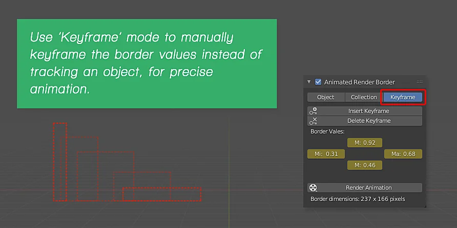 Animated Render Border asset