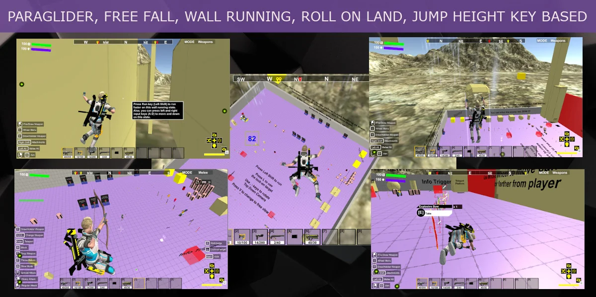 Game Kit Controller – Shooter Melee Adventure FPS TPS Creator 3D + 2.5D asset