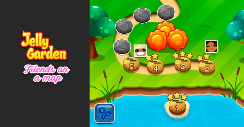 Match 3 Jelly Garden Kit asset