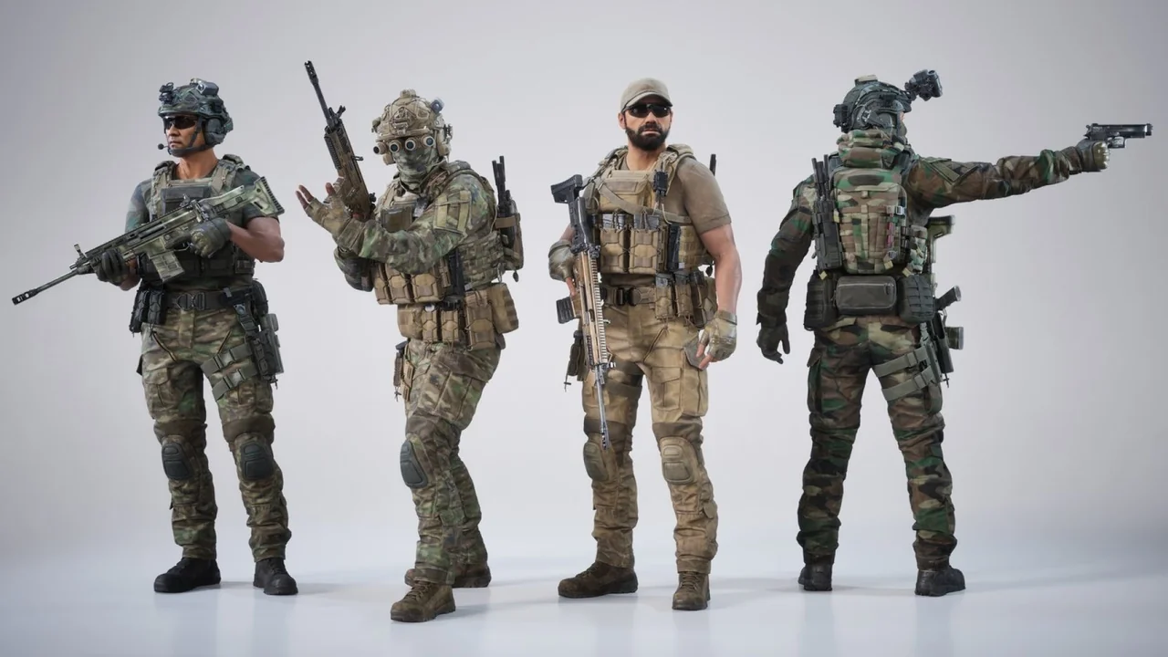 Special Ops – Modular Character Bundle asset