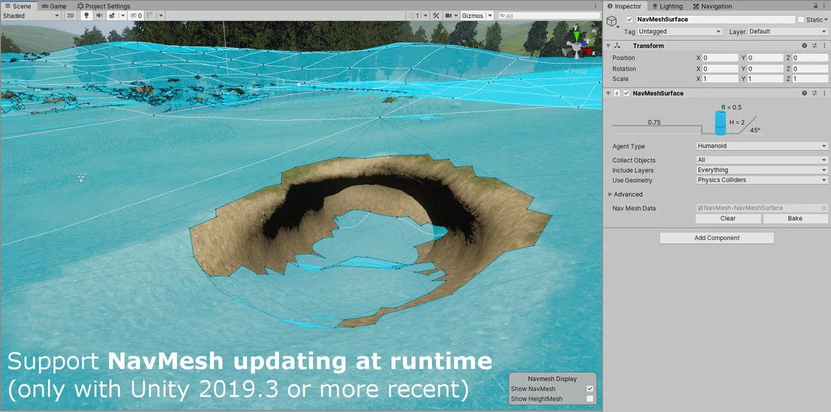 Digger PRO – Voxel Terrain Sculpting asset