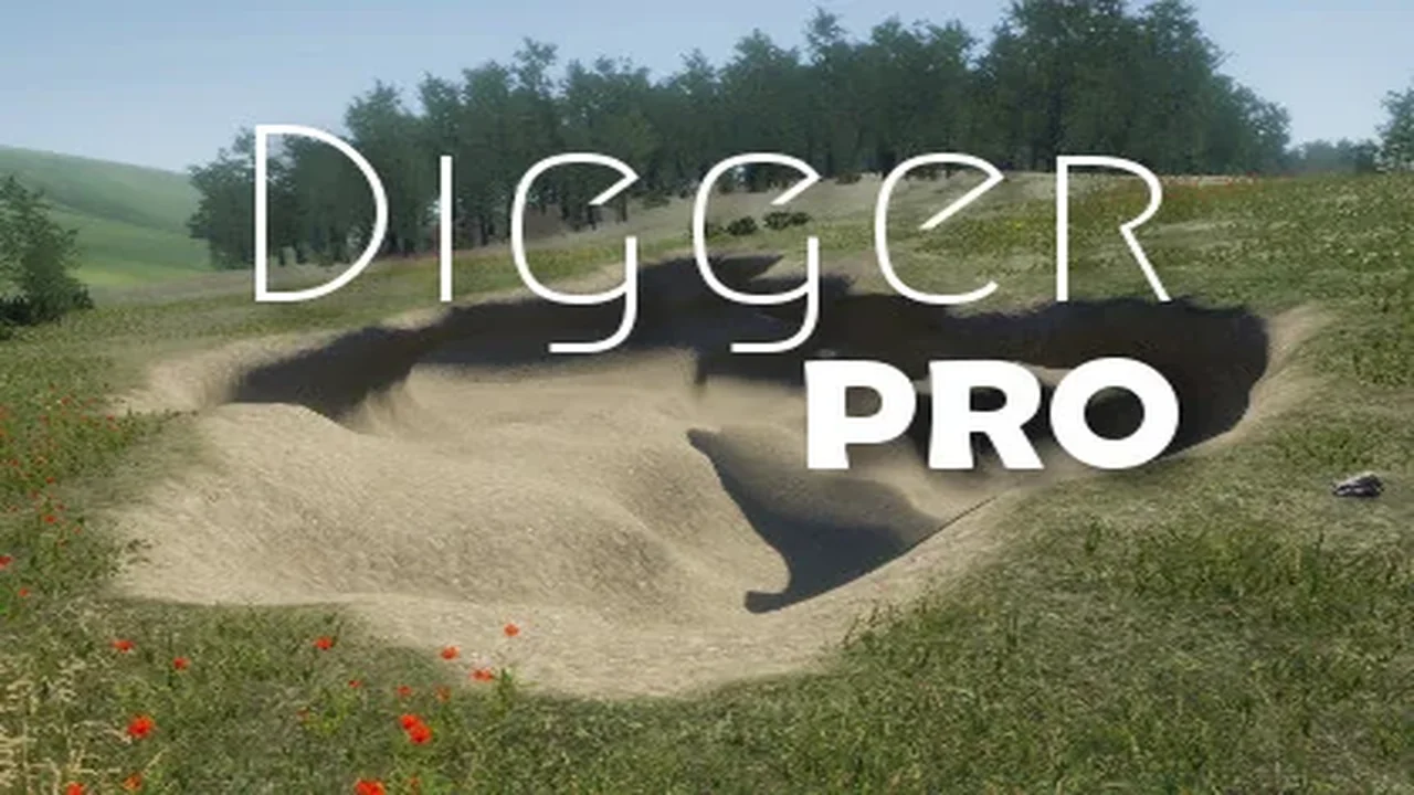 Digger PRO – Voxel Terrain Sculpting