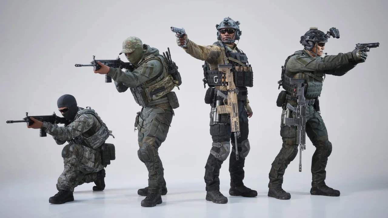 Special Ops – Modular Character Bundle asset