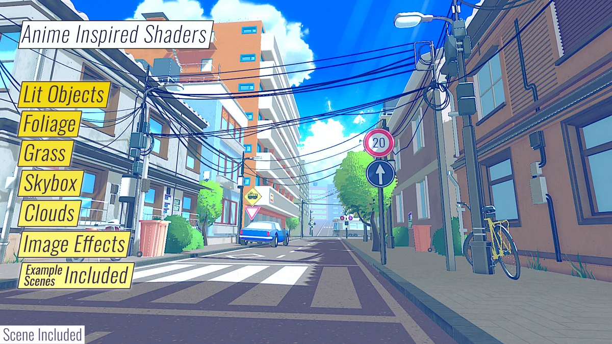 Quibli: Anime Shaders and Tools asset