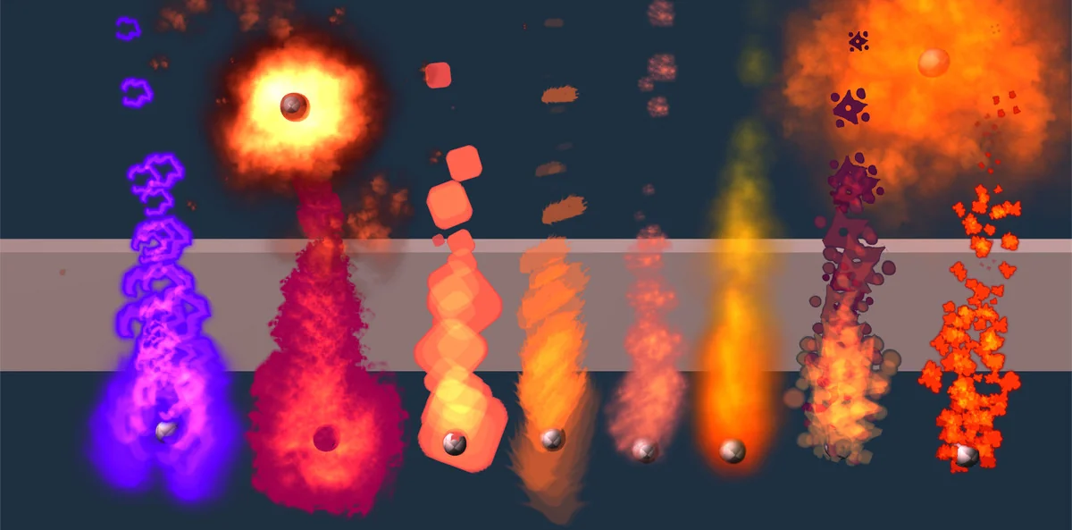 Particle Dynamic Magic 2: Decal, Spline, AI Particles & dynamics asset