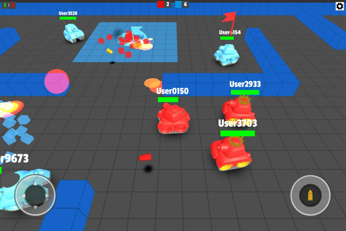 Tanks Multiplayer (Netcode, Photon) asset