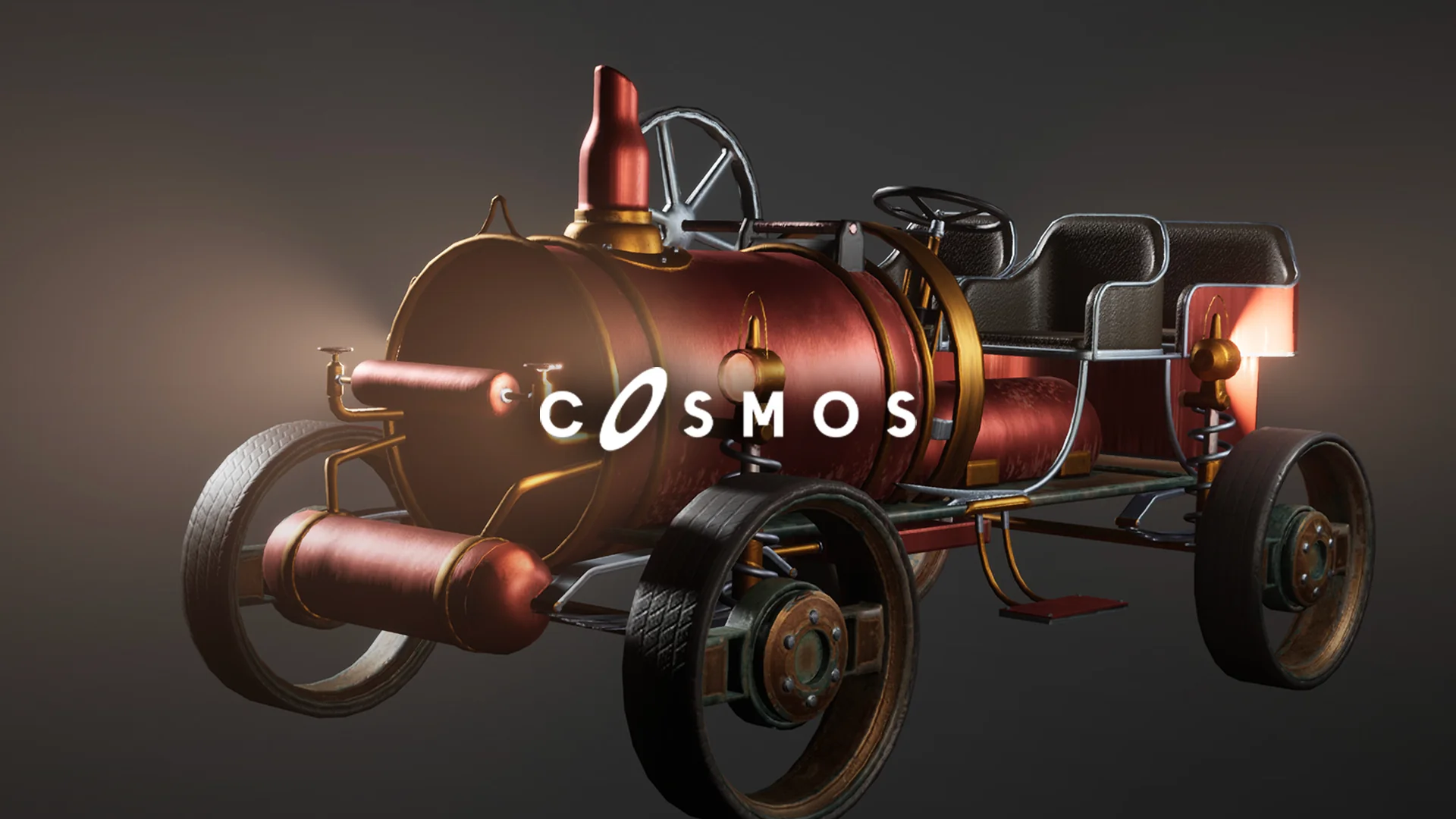Driveable SteamPunk Car / Vehicle ( SteamPunk Car Retro Futuristic Victorian)