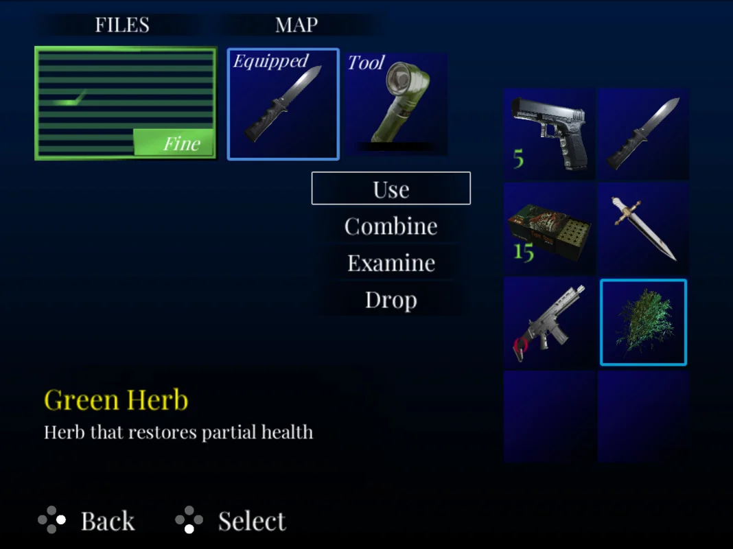 Retro Horror Template asset