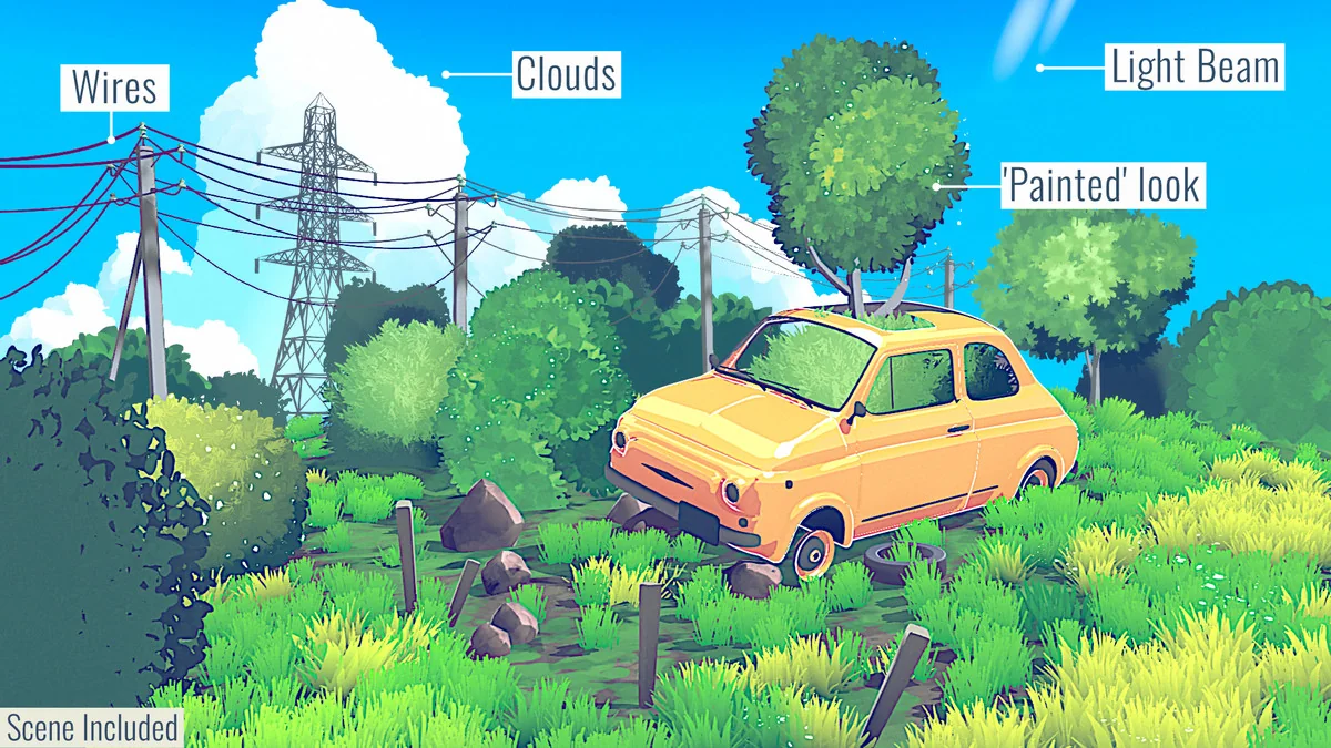 Quibli: Anime Shaders and Tools asset