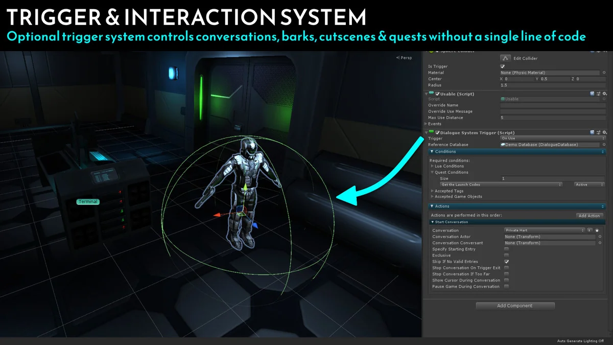 Dialogue System for Unity asset