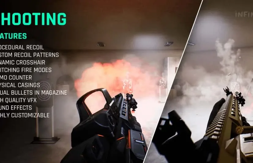 Realistic Assault Rifle FPS Template