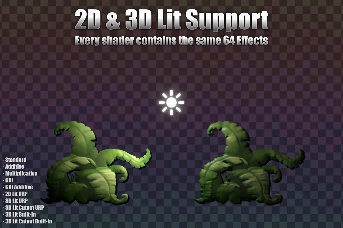 Sprite Shaders Ultimate asset
