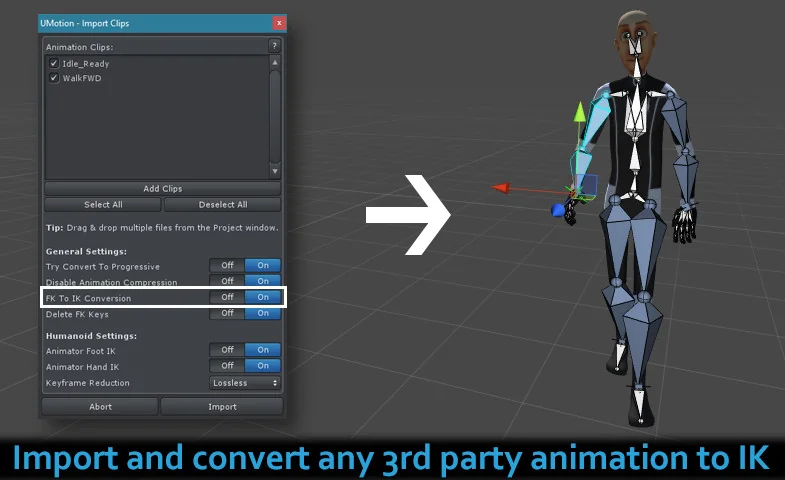 UMotion Pro – Animation Editor asset