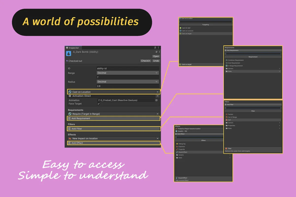 Abilities | Game Creator 2 asset