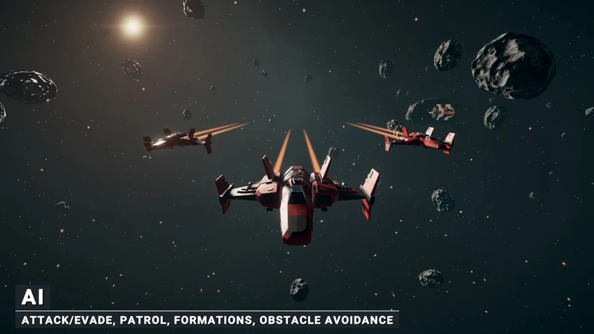 Space Combat Kit asset