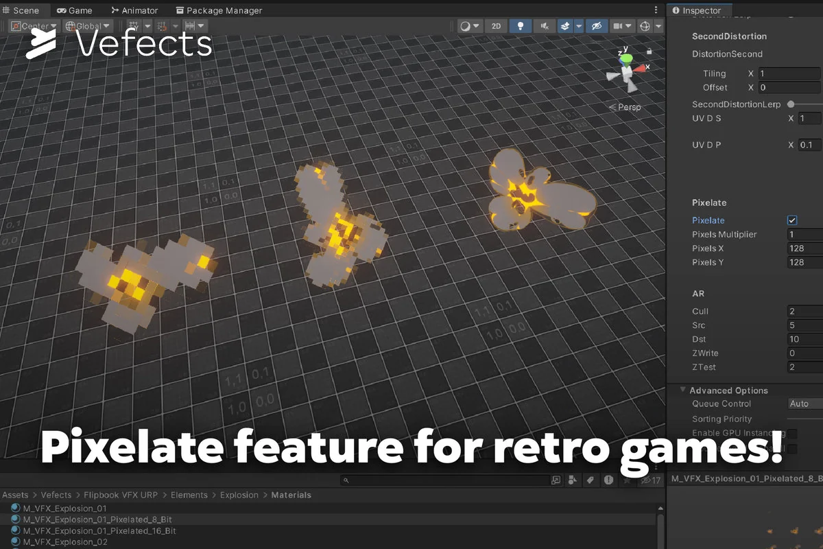 Flipbook VFX – URP asset