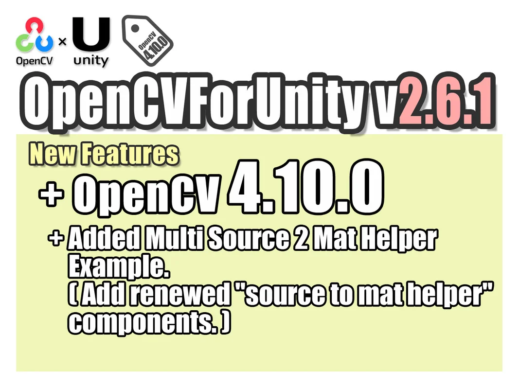 OpenCV for Unity asset