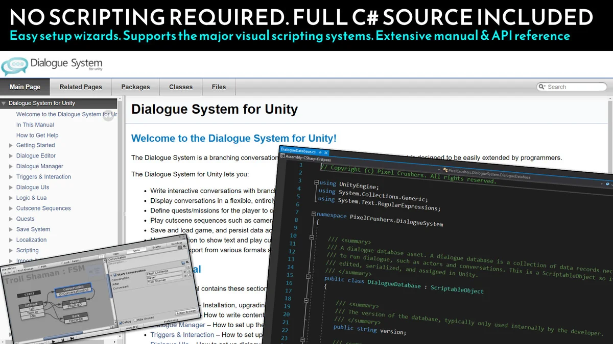 Dialogue System for Unity asset